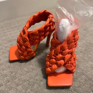 Bottega style sandals